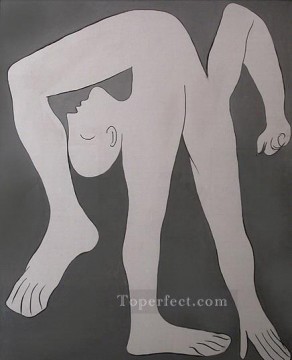 パブロ・ピカソ Painting - アクロバット 1930 年キュビズム パブロ・ピカソ